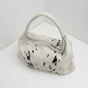 Sac fourre-tout en poils de veau imprimé vache, grande capacité, sac à bandoulière avec fermeture éclair, style hobo détachable, unisexe, pour les voyages quotidiens - Product Image 5
