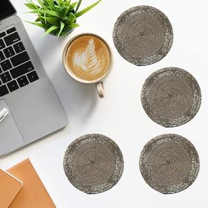 Best-Themed Design Glass Beads <b>Table</b> <b>Coaster</b> Party and Function Tableware Decorative Beast for Mats & Pads - Product Image 4