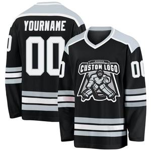 2025 Jersey de hockey sobre hielo personalizado moda Hockey uniforme bordado cosido ropa deportiva Flexible totalmente personalizado para equipos - Product Image 6
