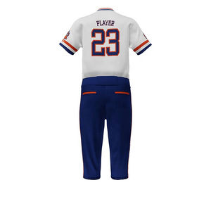 Uniforme de béisbol de secado rápido con logotipo personalizado, uniforme de béisbol de talla grande, ropa deportiva sublimada, uniforme de béisbol hecho en poliéster para equipo - Product Image 6