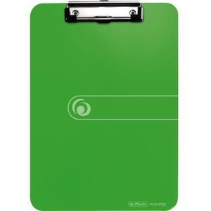 Herlitz Easy Orga to Go <b>Clipboard</b> 22.5 X 31.5 cm Polystyrene Opaque Apple DIN A4 Size Transparent Material - Product Image 1