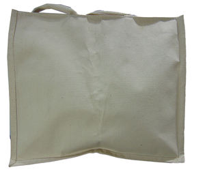 Bolsa de Mano de Lona 100% Algodón Natural Lowellcraft, Estampado Digital Geométrico, Ligera, Reutilizable, Unisex, para Regalo, Compras, Grande - Product Image 4