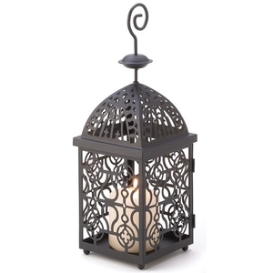Home <b>Decoration</b> <b>Moroccan</b> Lantern Centrepiece for Wedding Use Metal Glass for Garden Indoor Outdoor Wedding Banquet Roof Gallery - Product Image 4