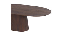 Ensembles de Tables et Chaises de Luxe pour Cuisine et Restaurant, Meubles de Salle à Manger, Table à Manger Ovale en Bois pour 6 Personnes