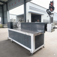 Granulateur plastique à deux étages TPR TPU TPE, pelletiseur à vis simple