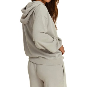 Sudadera con Capucha Extra Grande Estilo Y2K Personalizada para Mujer, Sudadera de Algodón y Felpa, Sudadera con Capucha para Mujer, Etiqueta Privada OEM - Product Image 3