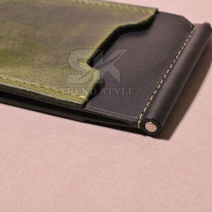 Clip para Billetes de Cuero Genuino, Diseño Delgado, Precio al por Mayor, Hecho en Pakistán - Product Image 4