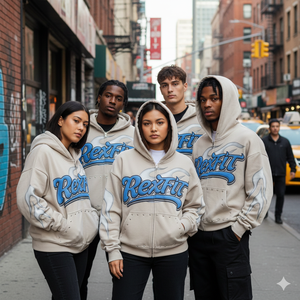 Sudadera con Capucha y Cremallera de Diseño Único, Impresión de Alta Calidad, Fabricada en Fábrica, Precio Económico, Sudaderas para Hombre - Product Image 3