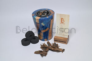 Low-Priced Wood Resin <b>Oud</b> <b>Burner</b> Bukhoor <b>Burner</b> & Kefaf Mubkhar Innovative Original Design by Bela Artisan the Designer Factory - Product Image 3