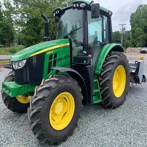 En Stock ahora John Deere Heavy Duty 4WD Tractores agrícolas usados de proveedor de fábrica con entrega rápida y condiciones mecánicas superiores - Product Image 1