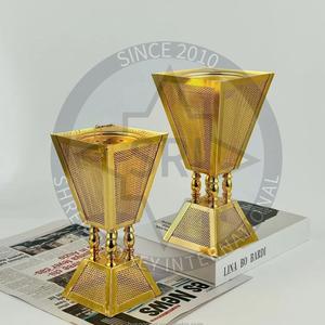 Mubkhar Especial de Ramadán, Elegante Quemador de Incienso de Latón Indio Natural Ecológico para Decoración del Hogar, Difusor de Aromaterapia, Ambiente - Product Image 1