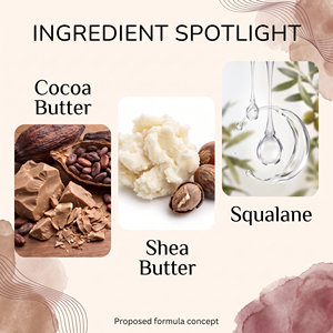 Crème pour le corps au cacao Velvet 200 ML - Hydratant visage et corps prêt à lancer - Product Image 3