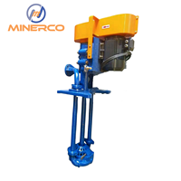 Pompe de puisard verticale électrique à haute pression de remplacement SP avec joint en carbone et garantie de 3 ans pour l'exploitation minière et le traitement des minerais