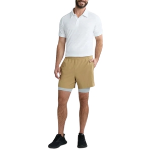 Lightweight Breathable Anti-Wrinkle Oxford Fabric Plus Size <b>Men's</b> Running <b>Shorts</b> Quick Dry Casual Sportswear Drawstring Closure - Product Image 4