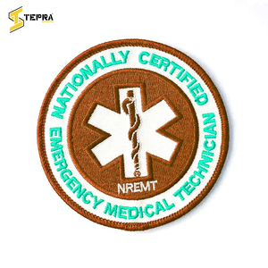 Parche bordado de tela tejida de diferentes colores con tarifa mayorista de diseño personalizado de TEPRA SPORTS - Product Image 5