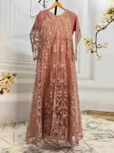 Costume 3 pièces en lin brodé robe traditionnelle pakistanaise vêtements pour femmes vêtements ethniques mode culturelle Shalwar Kameez fait main - Product Image 6