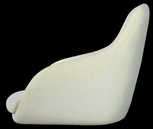 LOTUS Modern European Style Polyurethane Sponge <b>Dining</b> <b>Chair</b> Ready-to-Assemble Design - Product Image 3