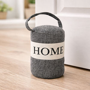 Butée de porte décorative multifonctionnelle en tissu doux et sûr, style shabby chic, artisanale, coupe-vent, design rapporteur, pour chambre et salon - Product Image 3