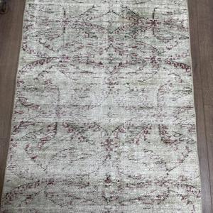 Alfombra de 3x6 pies, Alfombra Turca Decorativa, Alfombra Oriental Gris - Product Image 3