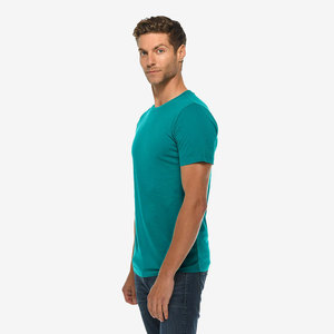 เสื้อยืดผ้าแคนวาสพรีเมียม 100% คอตตอน เฮเธอร์ พิมพ์โลโก้ตามสั่ง ยูนิเซ็กซ์ ป้องกันขนร่วง สไตล์สมาร์ทแคชชวล สำหรับผู้ใหญ่ - Product Image 4