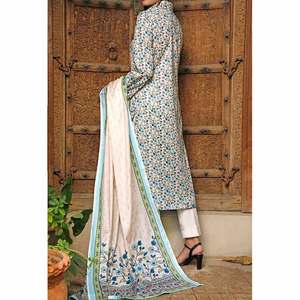 Traje de 3 piezas sin coser VS Signature Printed Lawn Vol 1 - 204 A - Product Image 3