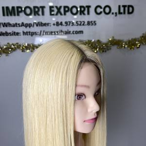 วิกผมแท้วิกผมตรงแบบมีลูกไม้ด้านหน้า100% - Product Image 3