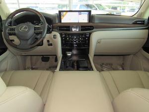 เล็กซัส LX 570 ปี 2017 รถ SUV มือสอง พวงมาลัยซ้าย เครื่องยนต์เทอร์โบ เกียร์อัตโนมัติ ภายในสีอ่อน ระบบขับเคลื่อนสี่ล้อ เบาะหนัง ระบบควบคุมความเร็วอัตโนมัติแบบแปรผัน ล้อแม็ก R19 หลังคาพาโนรามา อลูมิเนียม - Product Image 2