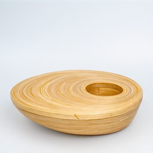 Wholesale Eco-friendly Unique Spun Bamboo <b>Wine</b> <b>Holder</b> for Bottle <b>Wine</b> Tray for Parties Made in Vietnam - Product Image 2