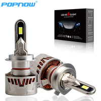 Ampoules LED pour voiture OEM ODM, caloducs en forme de U, 150W, éclairage de véhicule, H1 H3 H11 9005 9006 9012 H7 H4, phares LED