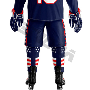 Best Sale 2024 <b>Cheap</b> Wholesale Blank Ice Hockey Jersey Hoodie Design Your Own Ice Hockey Uniform - Product Image 4