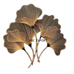 Arte de pared de diseño de hoja moderna, venta al por mayor, decoración de pared de salón para el hogar, arte para decoración de pared interior y exterior, accesorios - Product Image 6