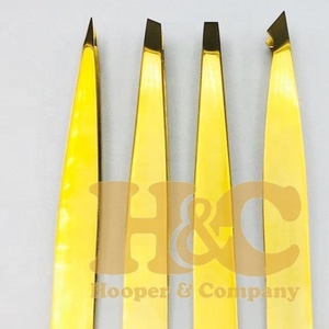 Pinzas para Cejas de Calidad Premium, Pinzas de Acero Inoxidable con Logotipo Mink, Juego de Pinzas Doradas, Empaque Sostenible - Product Image 6