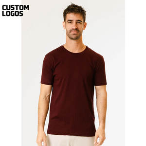 Camiseta holgada deportiva con cuello redondo para gimnasio para hombre al por mayor, Camiseta lisa de manga corta de alta calidad - Product Image 6