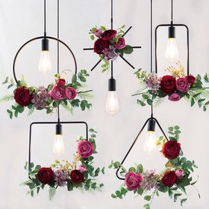 Plafonnier décoratif suspendu grande plante verte moderne LED lustre de salle à manger lumière pour vivre pendentif moderne - Product Image 3