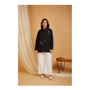 Nouveau concepteur de vêtements personnalisés de haute qualité, robe décontractée à manches longues pour femmes à la fabrication en gros - Product Image 1