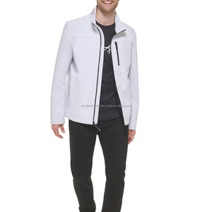 Chaqueta Softshell a prueba de viento con capucha y logotipo frontal de invierno personalizado OEM para hombres jóvenes colores y tamaños personalizados Precio de alta calidad - Product Image 2