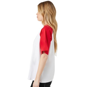 Camisetas Casuales de Verano para Mujer, Corte Regular, Cuello Redondo, Algodón/Fibra de Bambú, Transpirables, Antiarrugas, de Secado Rápido, Manga Corta, Personalizadas - Product Image 3