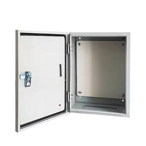 IP 65 RL7035 Armoire électrique en acier galvanisé Taille personnalisée Renforcer la serrure Anti-poussière OEM ODM Usine Prix de gros - Product Image 3