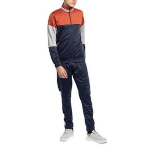 Última ropa deportiva chándal para Hombres Nuevo estilo Stand Collar chándales hombres de alta calidad 2 uds contraste sudaderas con capucha y pantalones conjuntos - Product Image 5