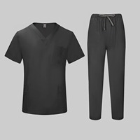 Tenues d'infirmiers pour hommes et femmes, 100% coton, pantalons multi-poches, vestes pour médecins d'hôpital, entièrement imprimées par sublimation, haute qualité