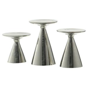 Nouvel arrivage de bougeoir vintage en aluminium pour la décoration intérieure meilleur support de pilier en métal avec lanterne fabriqué par un exportateur - Product Image 2