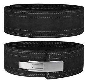 Ceinture de musculation authentique sans cuir pour squats, soulevés de terre - Boucle à levier respirante pour la musculation - Product Image 3
