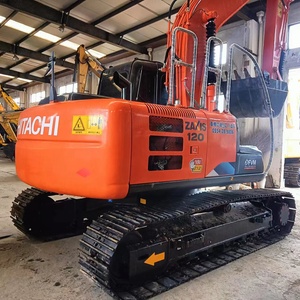 Excavadora de cadenas Hitachi ZX120 usada, original de Japón, de tamaño mediano, con cucharón, de segunda mano, Hitachi ZX120 ZX130 ZX200 ZX350 - Product Image 1