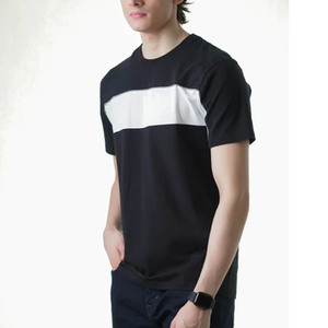 เสื้อยืดคอกลมแขนสั้นสีพื้นสำหรับผู้ชายคุณภาพสูงขายส่ง รุ่นใหม่ประจำฤดูร้อนปี 2023 - Product Image 6