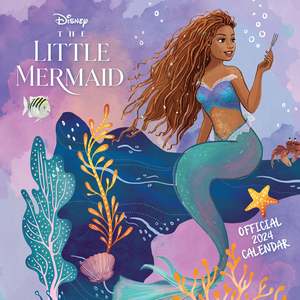 Calendario de pared 2024 de Ariel la Sirenita con mini póster - Product Image 3