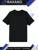 T-shirt pour hommes - Style Goku Anime Ultra Instinct - T-shirt respirant en molleton uni - Streetwear - Logo personnalisé sur le devant