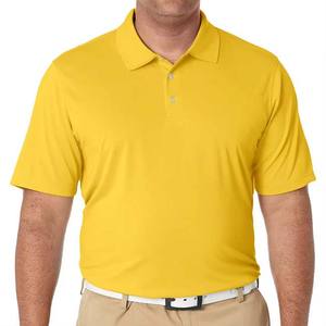 <b>Yellow</b> Color Stand Collar Cheap Price Summer Wear Top Quality Cotton Breathable OEM Custom Logo Design <b>Men</b> <b>Polo</b> <b>Shirts</b> - Product Image 6