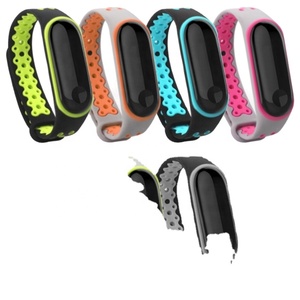 Mi Band 3 4 Bracelet Montre Xiao-Mi Band3 4 Accessoires Smart Bracelet Sport Bracelet en Silicone pour xiaomi Mi Band 4 3 - Product Image 3