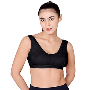 Sujetador Deportivo Ecológico, Sin Costuras, Transpirable, de Secado Rápido, con Soporte Ligero, Cuello Halter en U, para Mujer, para Fitness, Yoga, Running - Product Image 4