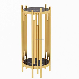 Muebles de vidrio y acero inoxidable para sala de estar, café fácil de usar, etal odern - Product Image 4